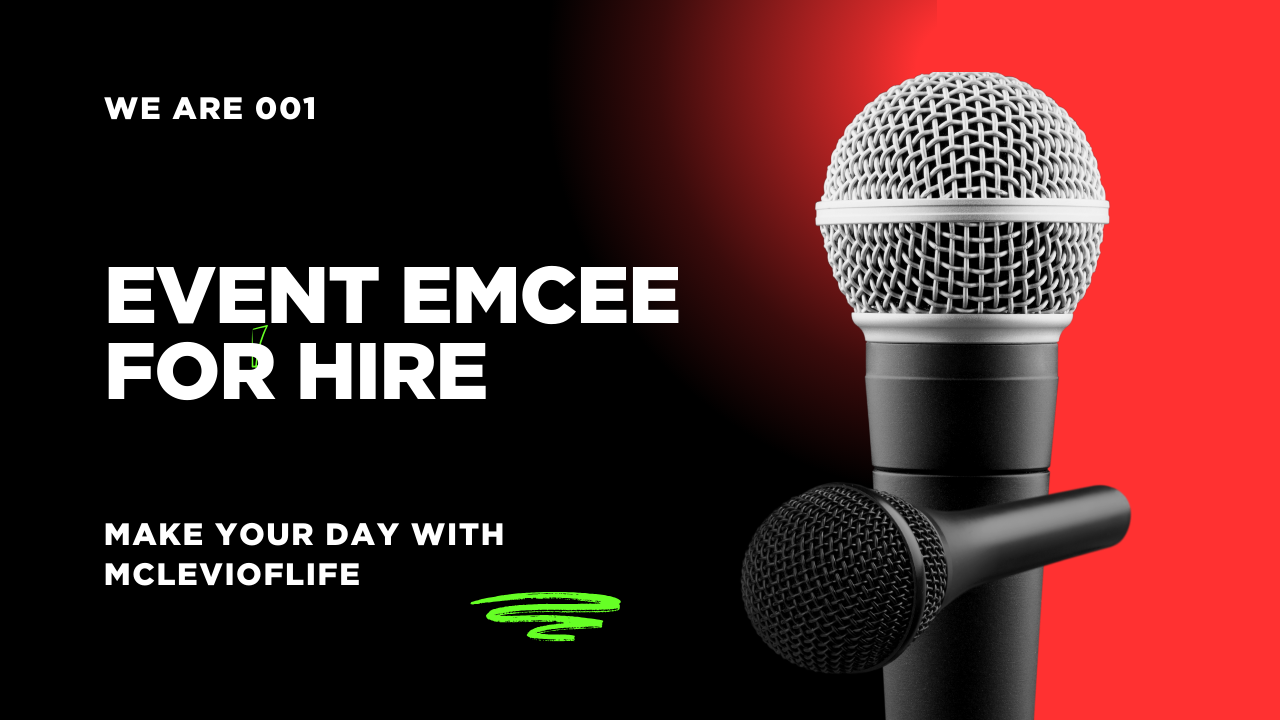 Event Emcee for Hire